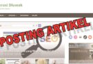 Cara Posting Artikel di Webstite